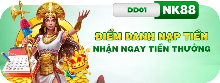 684268 Điểm danh nạp tiền nhận ngay tiền thưởng